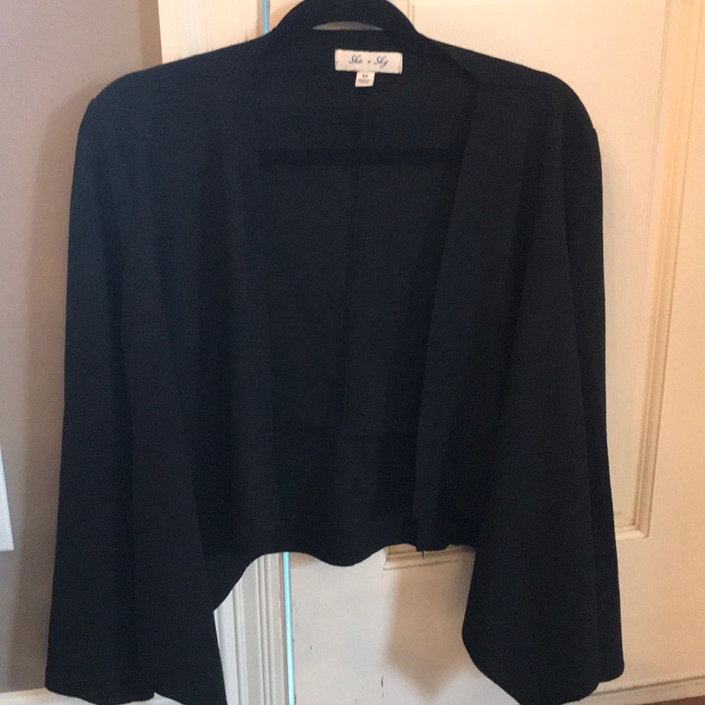 Faux Suede Black Jacket